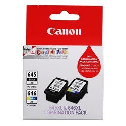 Canon PG-645XL & CL-646XL High Capacity Ink Cartridge (Black/Tri-Colour)