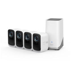 eufy Security eufyCam 3C 4K Wireless Home Security System (4-Pack)