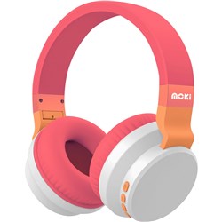 Moki Colourwave Wireless Over-Ear Headphones (Sunset)