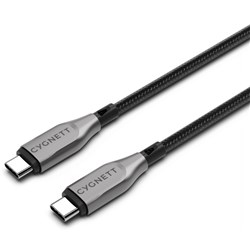 Cygnett Armoured USB-C to USB-C Cable 3M (Black)