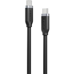 ALOGIC Elements Silicone 240W USB-C Cable 1m (Black)