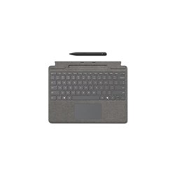 Microsoft 8X8-00178 Surface Pro Keyboard with Slim Pen for Business (Platinum)