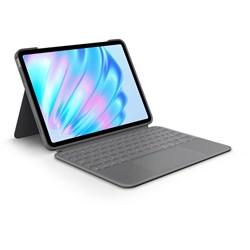 Logitech Combo Touch Keyboard Case for iPad Air 11'M3/M2/5th/4th Gen (Oxford Grey)