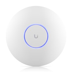 Ubiquiti U7-Pro UniFi WiFi 7 AP/Ceiling-Mount/AP 6 GHz Support/2.5 GbE Uplink/9.3 Gbps Over-the-air Speed/PoE+ Power/ 300+ Connect Device