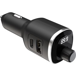 Scosche GTFREQ Bluetooth FM Transmitter with Dual USB Ports