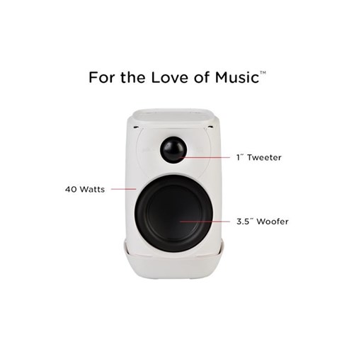 Polk POLKASSIST-WHT Assist Smart Speaker (White)