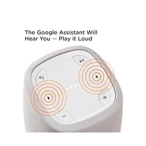 Polk POLKASSIST-WHT Assist Smart Speaker (White)