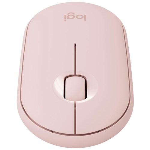 Logitech M350 Pebble Wireless Mouse (Rose)