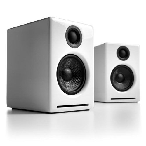 Audioengine A2+ Wireless Powered Speakers (Gloss White)