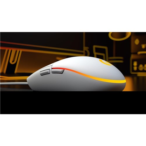 Logitech G203 LIGHTSYNC Gaming Mouse (White)