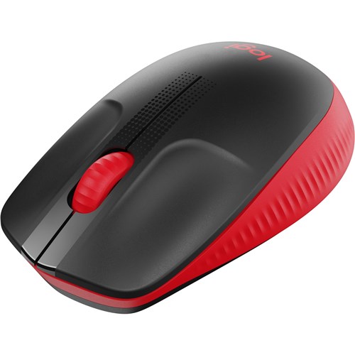 Logitech M190 Wireless Mouse (Red)