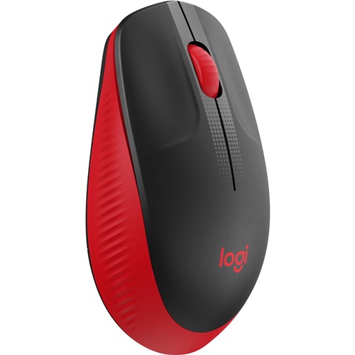 Logitech M190 Wireless Mouse (Red)