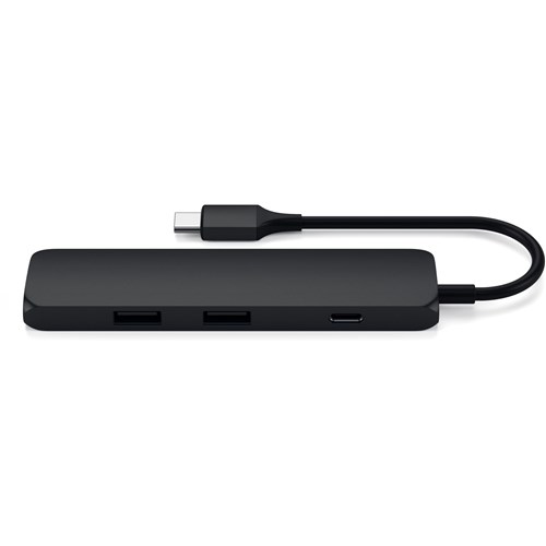 Satechi USB-C Slim MultiPort Adapter V1 (Black)