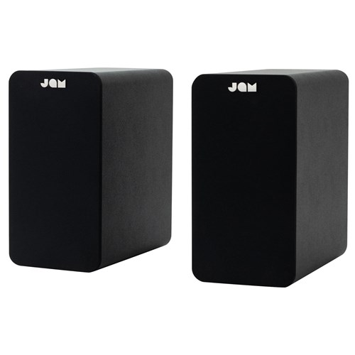 Jam Bookshelf Bluetooth Speakers (Black)