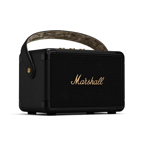 Marshall Kilburn II Portable Bluetooth Speaker (Black & Brass)