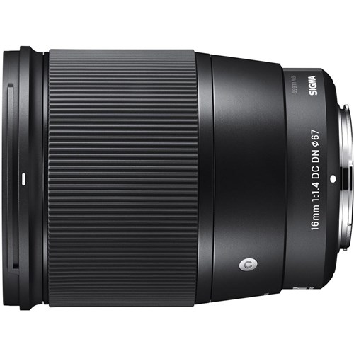 Sigma 16mm f/1.4 DC DN Contemporary Camera Lens for Sony E-Mount