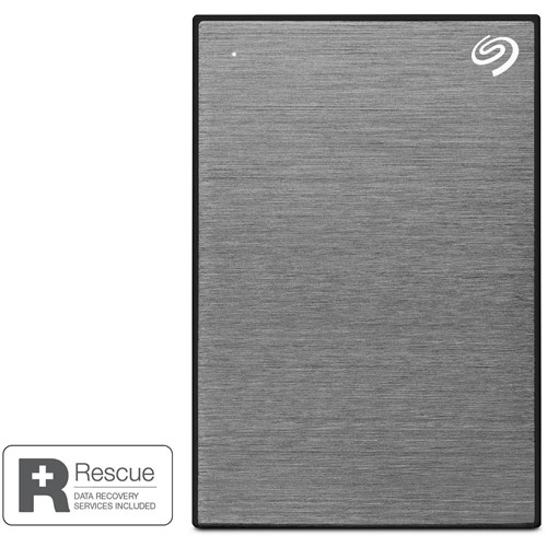 Seagate One Touch Portable 5TB Hard Drive (Grey)