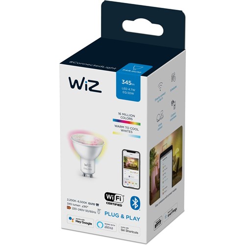 WiZ Colour GU10 Smart Downlight