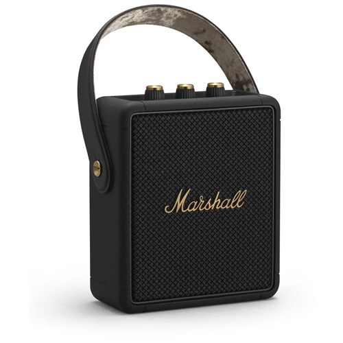 Marshall Stockwell II Wireless Speaker (Black & Brass)