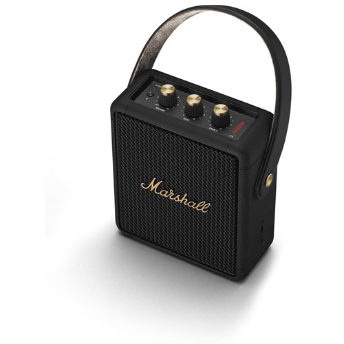 Marshall Stockwell II Wireless Speaker (Black & Brass)