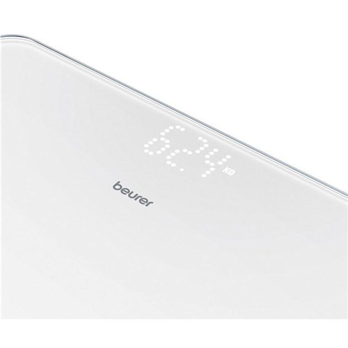 Beurer GS225 Digital Glass Scale (Pure White)