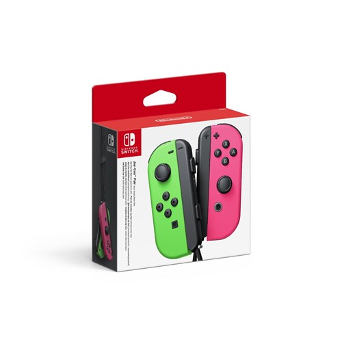 Nintendo Switch Joy-Con Controller Pair Neon Green & Pink