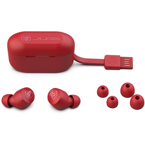 JLab Go Air Pop True Wireless In-Ear Headphones (Rose)