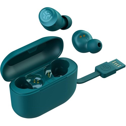 JLab Go Air Pop True Wireless In-Ear Headphones (Teal)