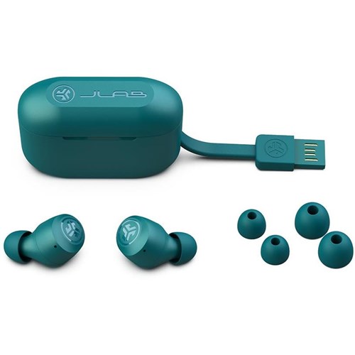 JLab Go Air Pop True Wireless In-Ear Headphones (Teal)