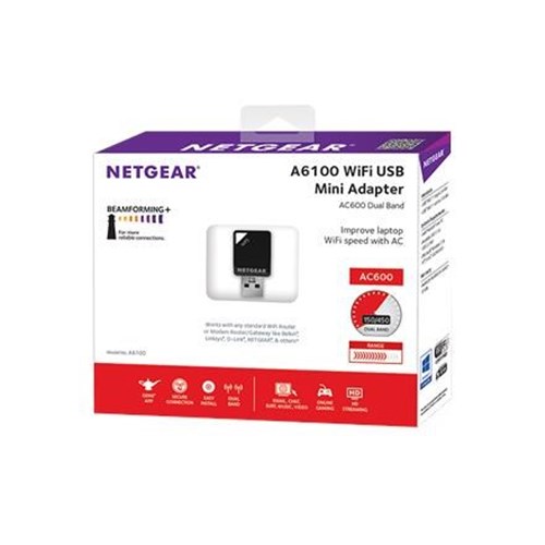 NETGEAR AC600 Wi-Fi USB Mini Adapter