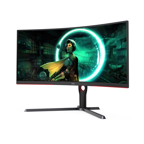 AOC CU34G3S 34' WQHD 165Hz Curved Gaming Monitor