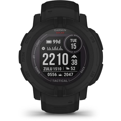 Garmin Instinct 2 Solar Sports Watch (Tactical Edition Black)