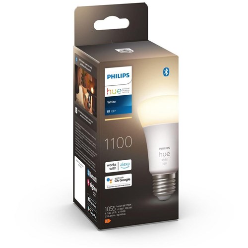 Philips Hue E27 A60 White Bluetooth Bulb [2022]