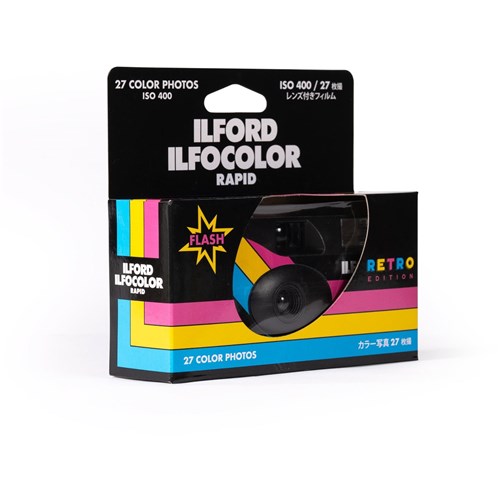 Ilford Ilfcolour Retro Single Use Film Camera (27 Exposures)