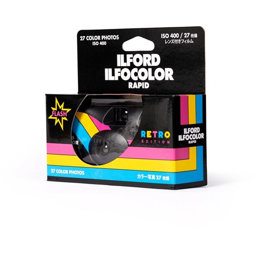 Ilford Ilfcolour Retro Single Use Film Camera (27 Exposures)