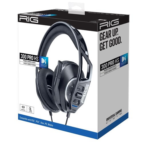 RIG 300 Pro HS Gaming Headset for PlayStation 5 (Black)