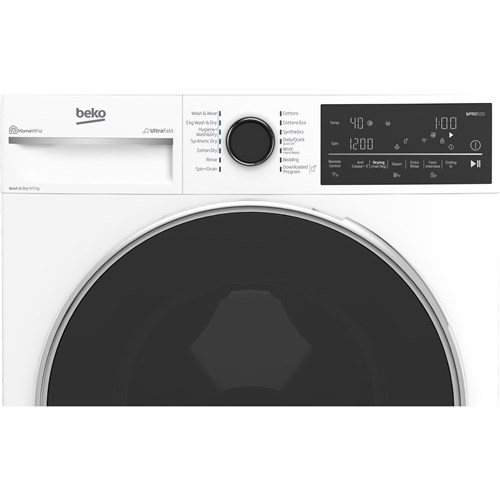 Beko BWDB9540W 9kg/5kg Front Load Ultrafast Washer Dryer Combo