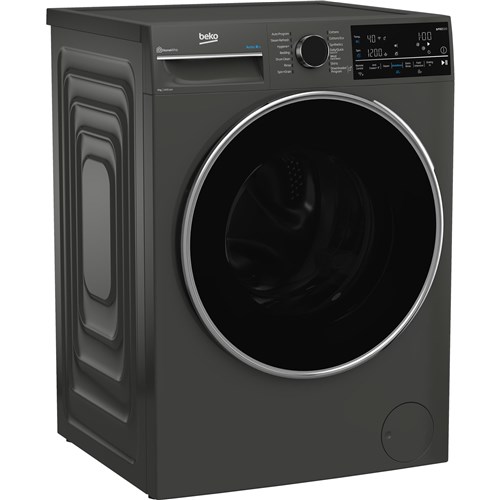 Beko BFLB904ADG 9kg Auto Dose Front Load Washing Machine (Graphite)