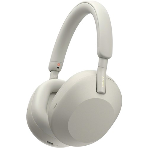 Sony WH-1000XM5 Premium Noise Cancelling Wireless Over-Ear Headphones (Silver)