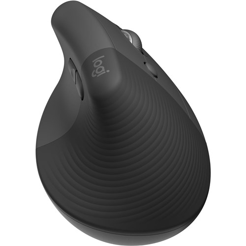 Logitech Lift Vertical Ergonomic Mouse (Graphite)