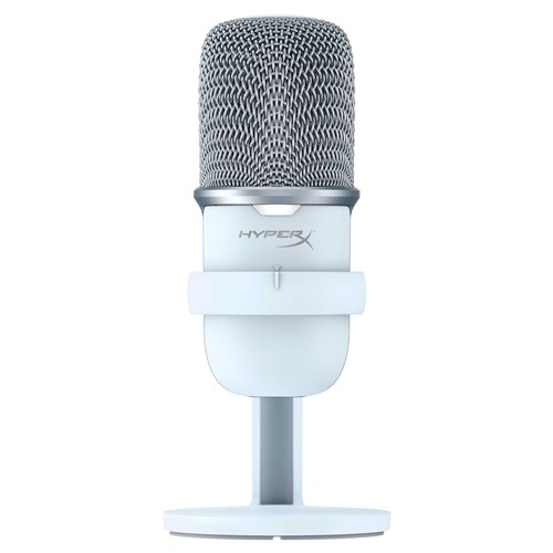 HyperX Solocast USB Condenser Gaming Microphone (White)