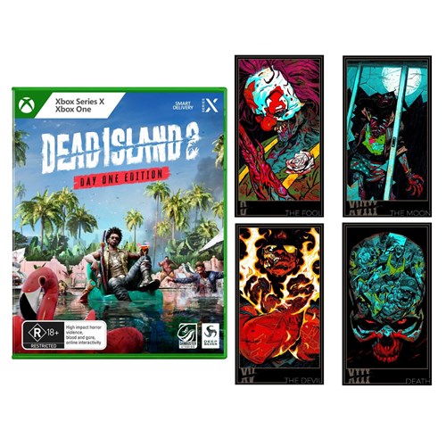 Dead Island 2 Day One Edition with Bonus Zombie Tarot Cards