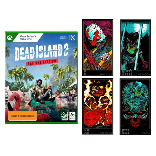 Dead Island 2 Day One Edition with Bonus Zombie Tarot Cards