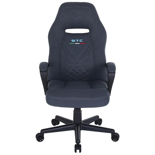 ONEX STC Compact S Series Gaming/Office Chair (Graphite) with Short pile Linen Fabric