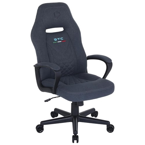 ONEX STC Compact S Series Gaming/Office Chair (Graphite) with Short pile Linen Fabric