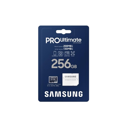 Samsung Pro Ultimate 256GB Micro SD Card