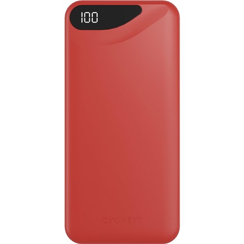 Cygnett ChargeUp Boost Gen3 10K Power Bank (Red)