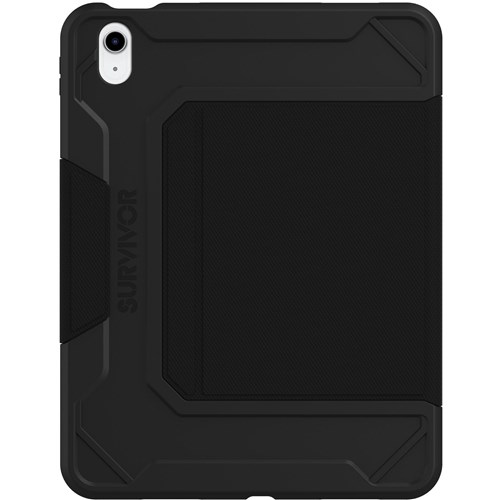 Griffin Survivor Rugged Folio Case for iPad 10.9' (Black)