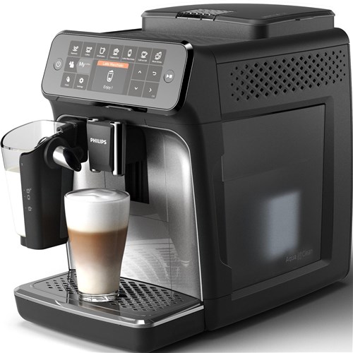 Philips Series 3200 Fully Automatic Espresso Machine Black and