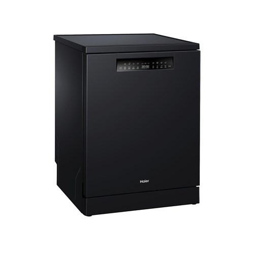 Haier HDW15F3B1 15-Place Setting Freestanding Dishwasher (Black)